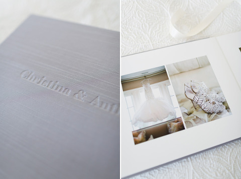 Silk Cover Wedding Album | Corina V. Photography