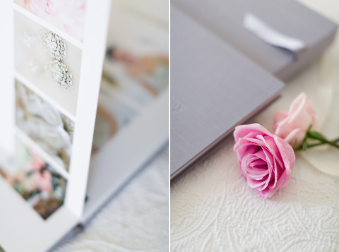 Silk Cover Wedding Album | Corina V. Photography