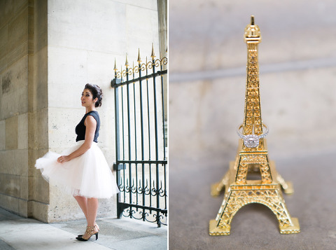 Paris Engagement | Corina V. Photography