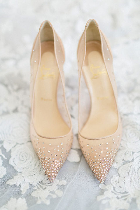 romantic wedding shoes